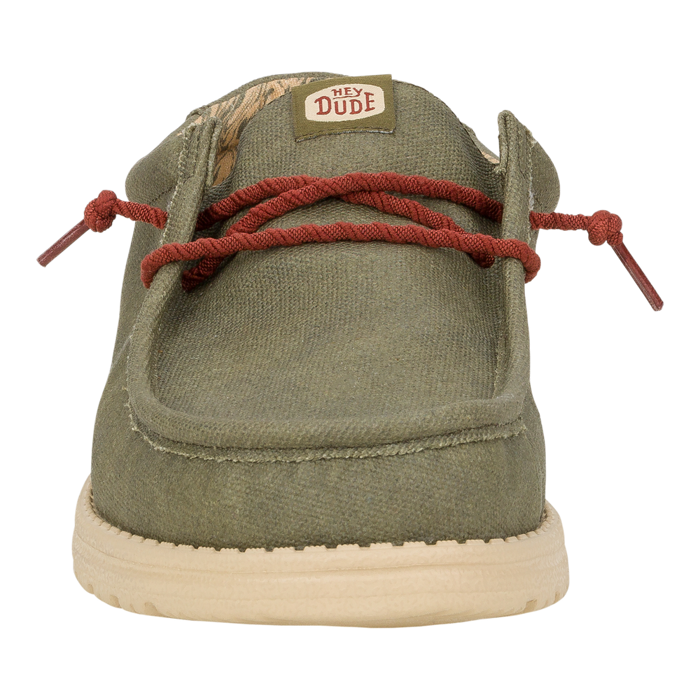 Men's Wally Waxed Canvas  Olive
