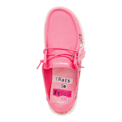 Womens Wendy Mean Girls  Electric Pink Multi