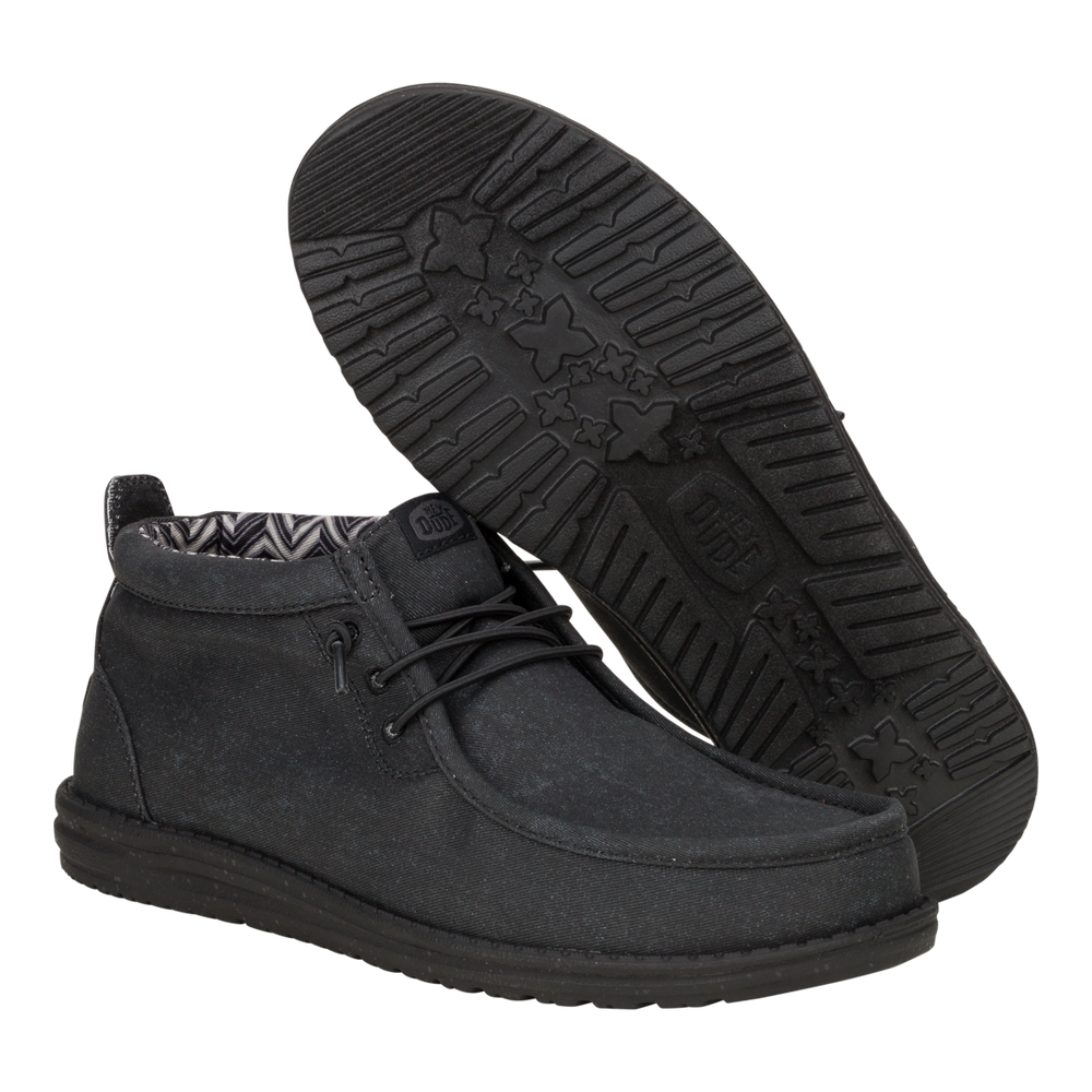 Men's Wally Mid Stretch Black/Black