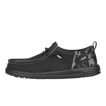 Mens Wally Funk Hunt Camo Black