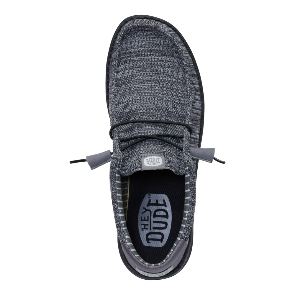 Men's Wally Stretch Sox Granite Grey/Black