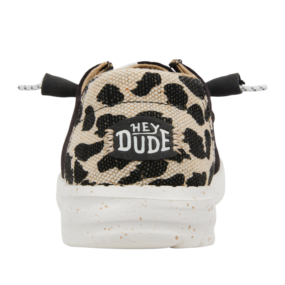 Women's Wendy Leopard Black Leopard