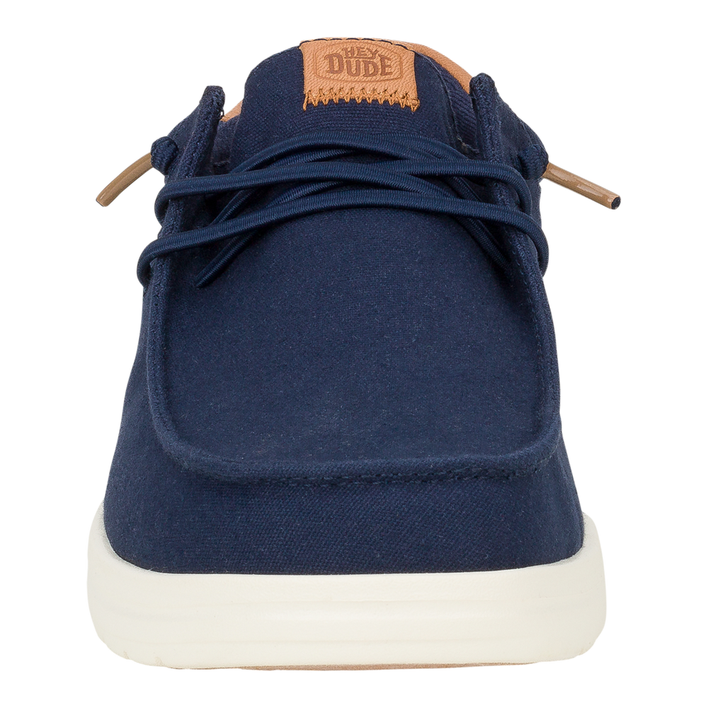 Men's Paul Canvas Navy Blazer