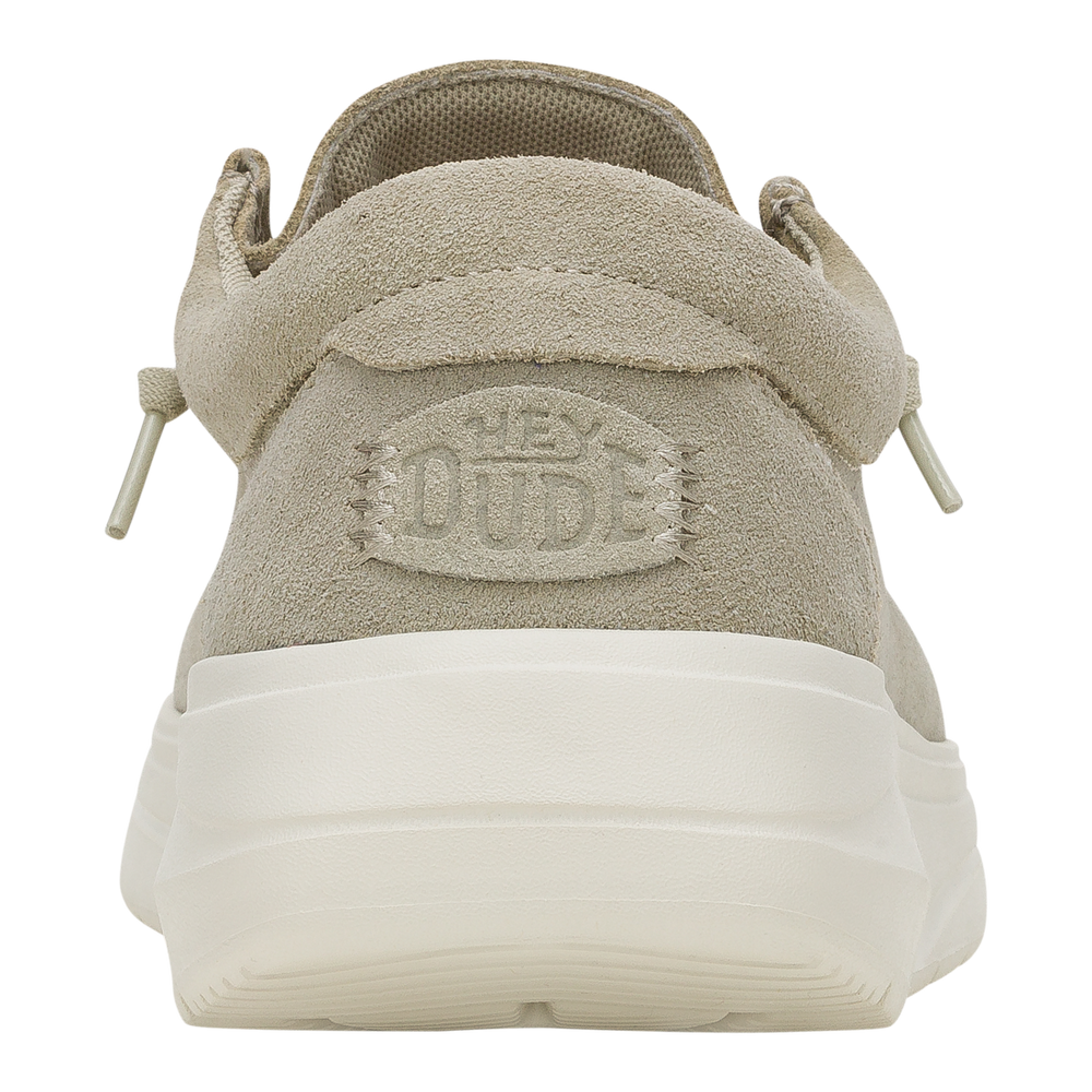 Men's Wally Comf Suede Stone Grey/Silver Birch