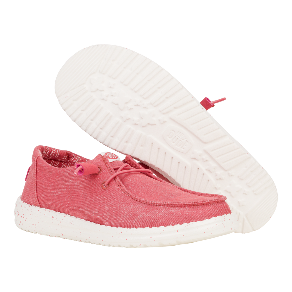 Women's Wendy Stretch Canvas  Washed Red