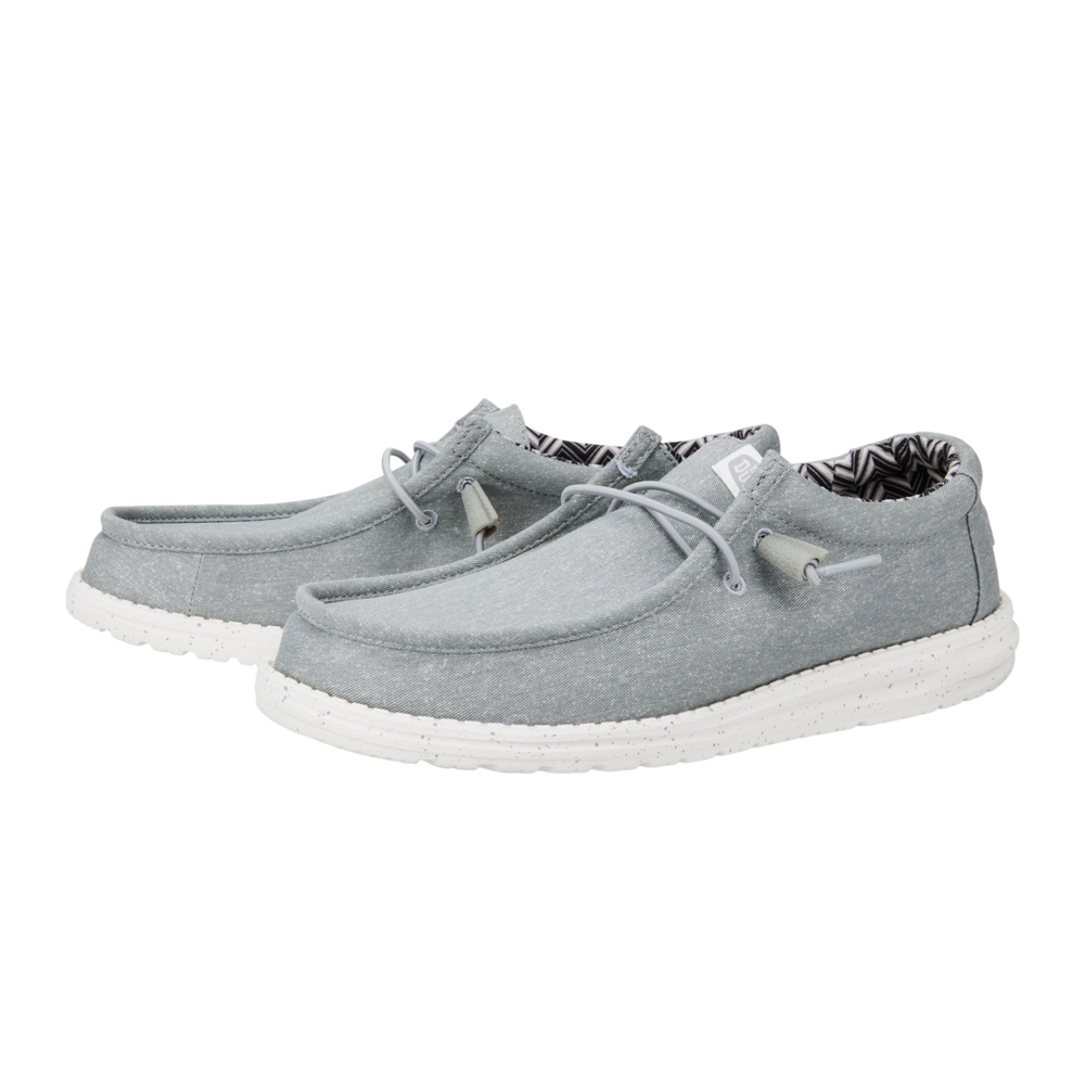 Men's Wally Stretch Canvas Light Grey