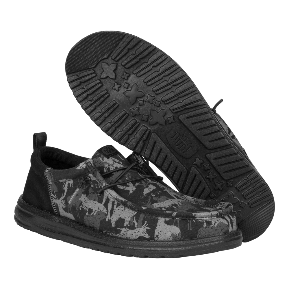 Men's Wally Funk Hunt Camo  Black