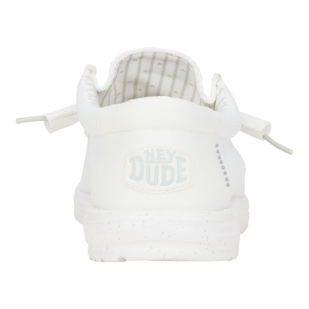 Men's Wally Stretch Mesh White