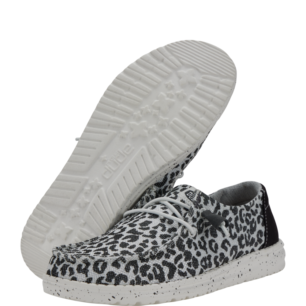 Women's Wendy Leopard Black Grey