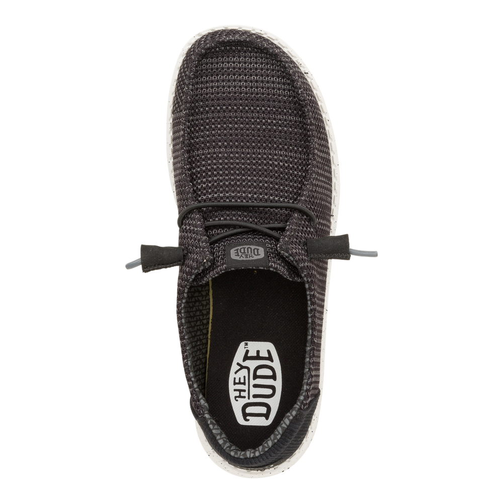 Women's Wendy Stretch Mesh Black White