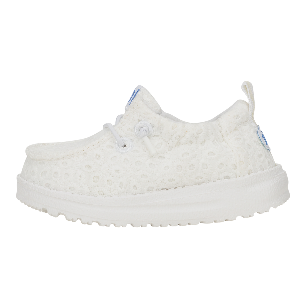 Infants Lildudes Slip On Prints  White