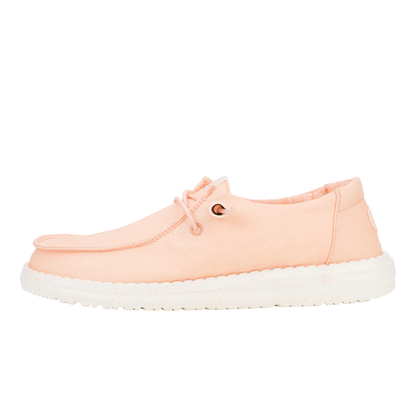 Womens Wendy Stretch Canvas  Peach