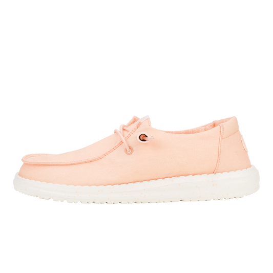 Womens Wendy Stretch Canvas  Peach