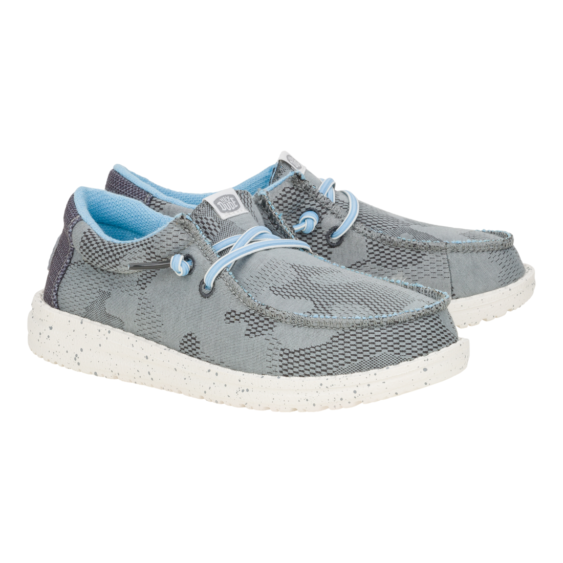 Kids Wally Y Camo Mesh Char Charcoal