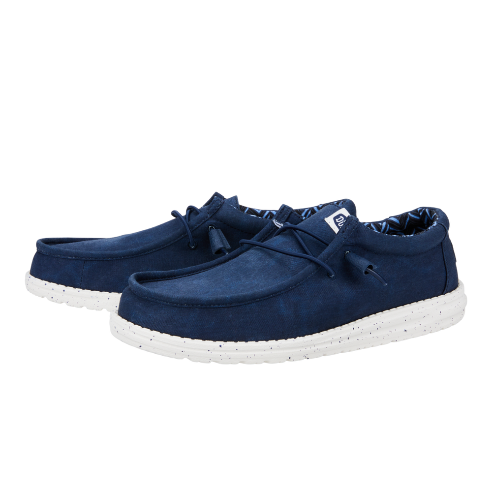 Men's Wally Stretch Canvas Navy