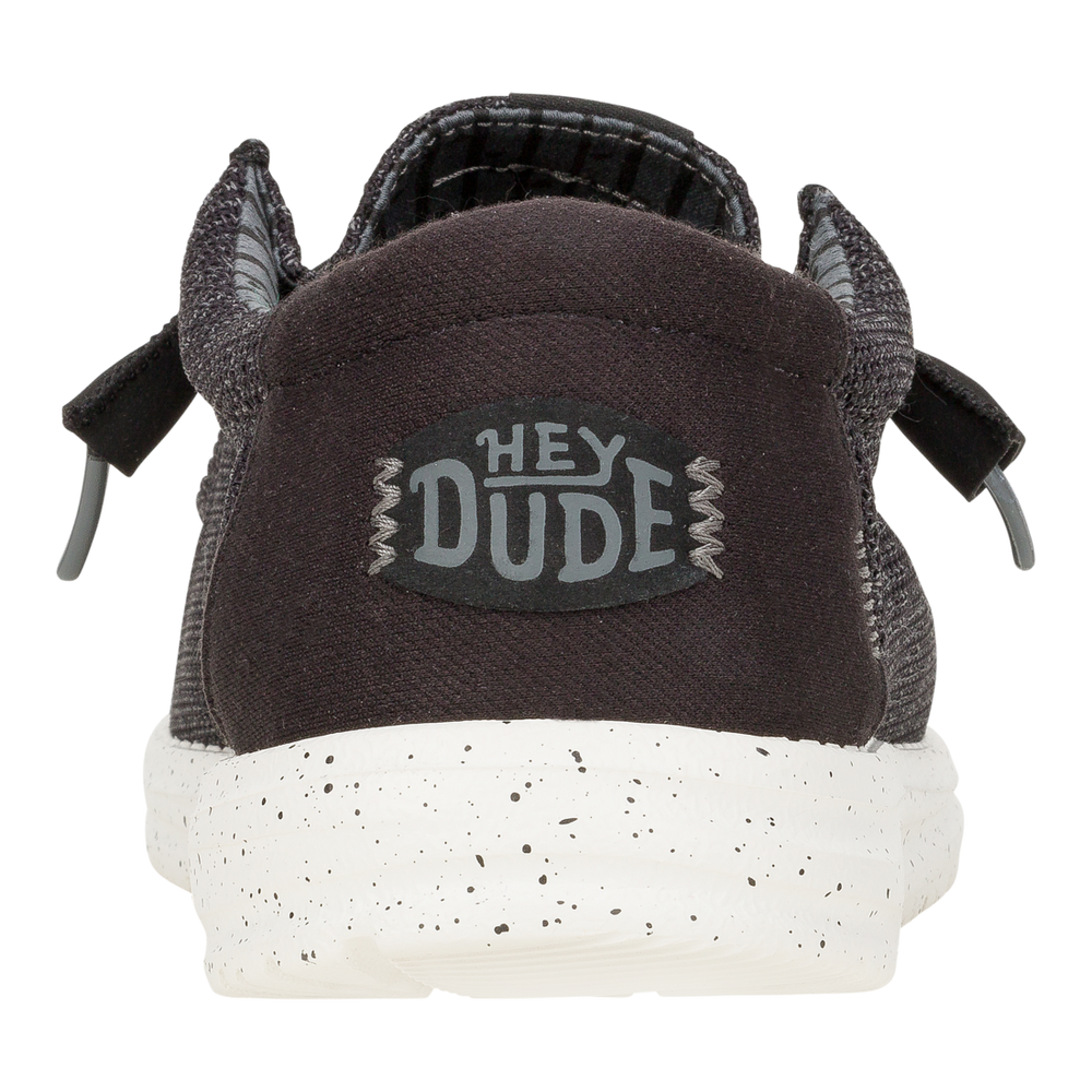 Men's Wally Stretch Mesh  Black White