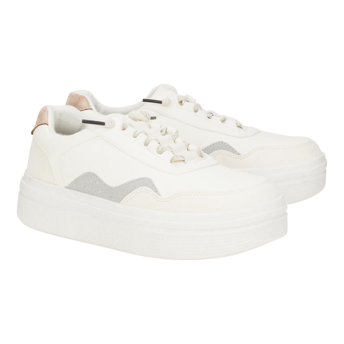 Womens Hudson Lift  Matelic White