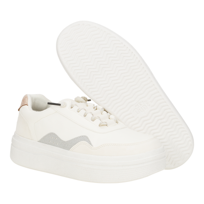 Womens Hudson Lift  Matelic White