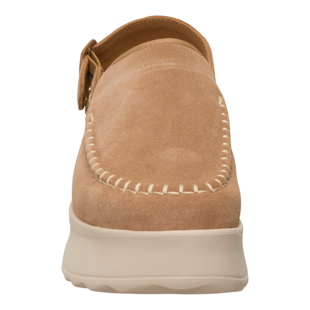 Women's Delray Clog Suede Tan