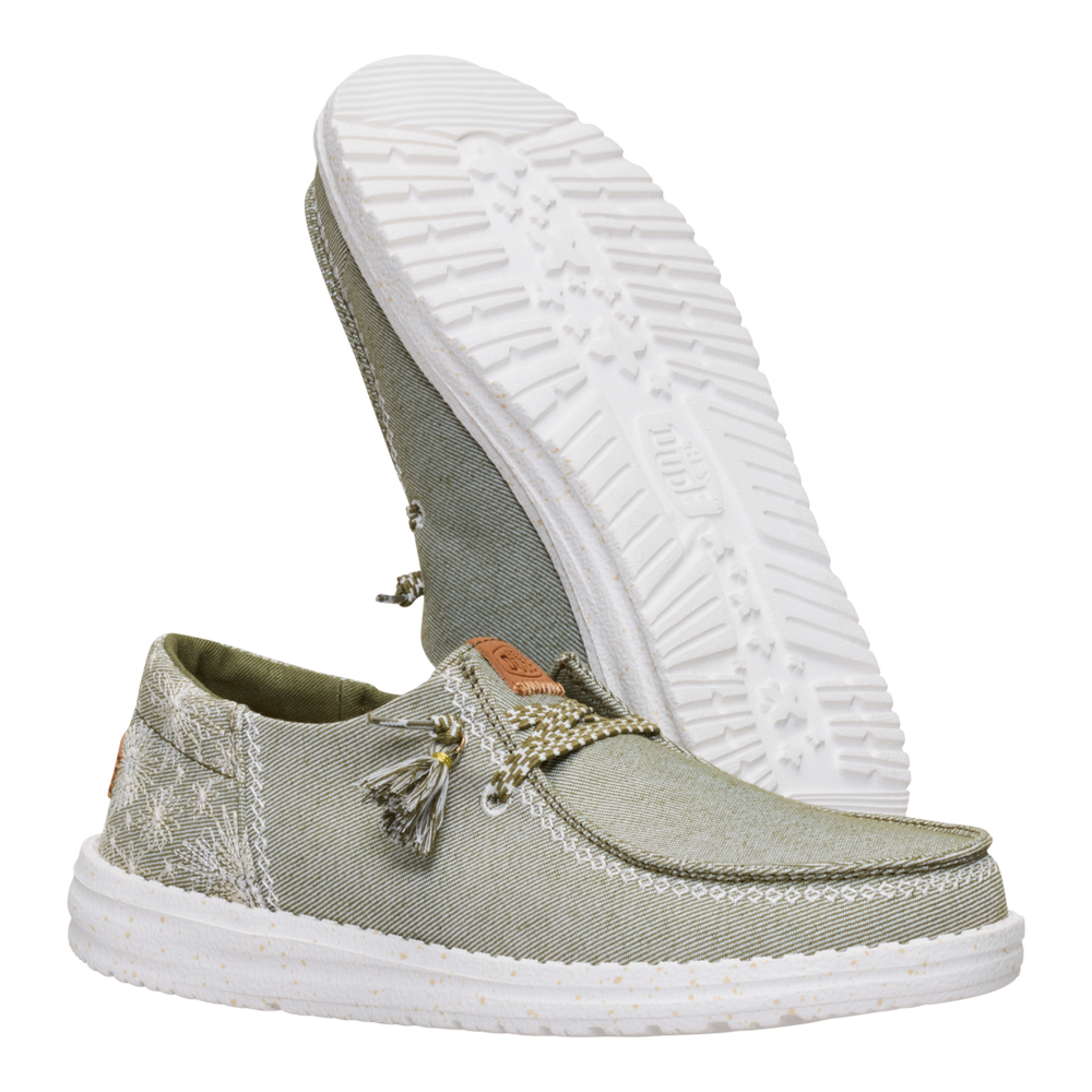 Women's Wendy Funk Embroidered Olive