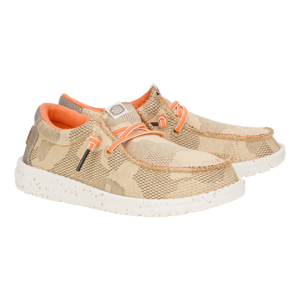 Kids Wally Y Tan Camo Mesh