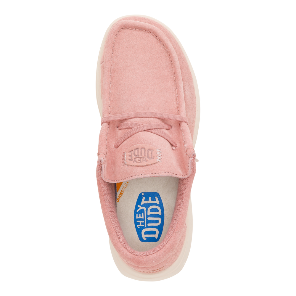 Women's Wendy Comf Suede Rose Pink/Whisper Pink