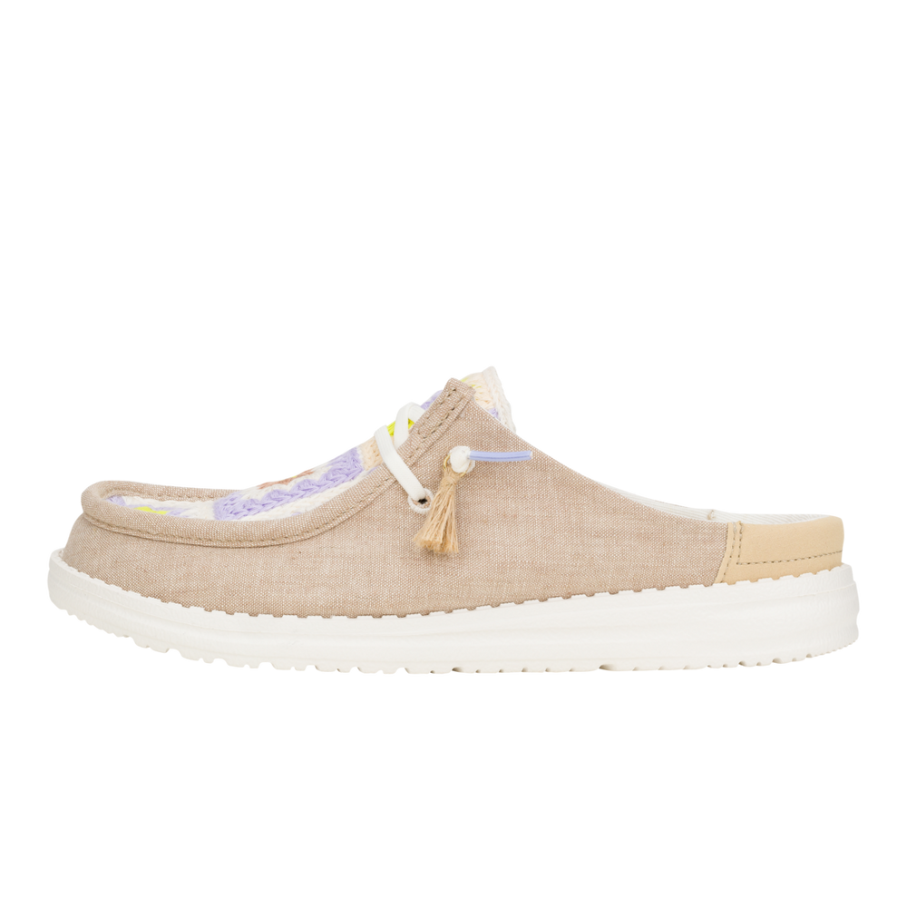 Women's Wendy Slip Cottage Crochet Wood Ash/Multi