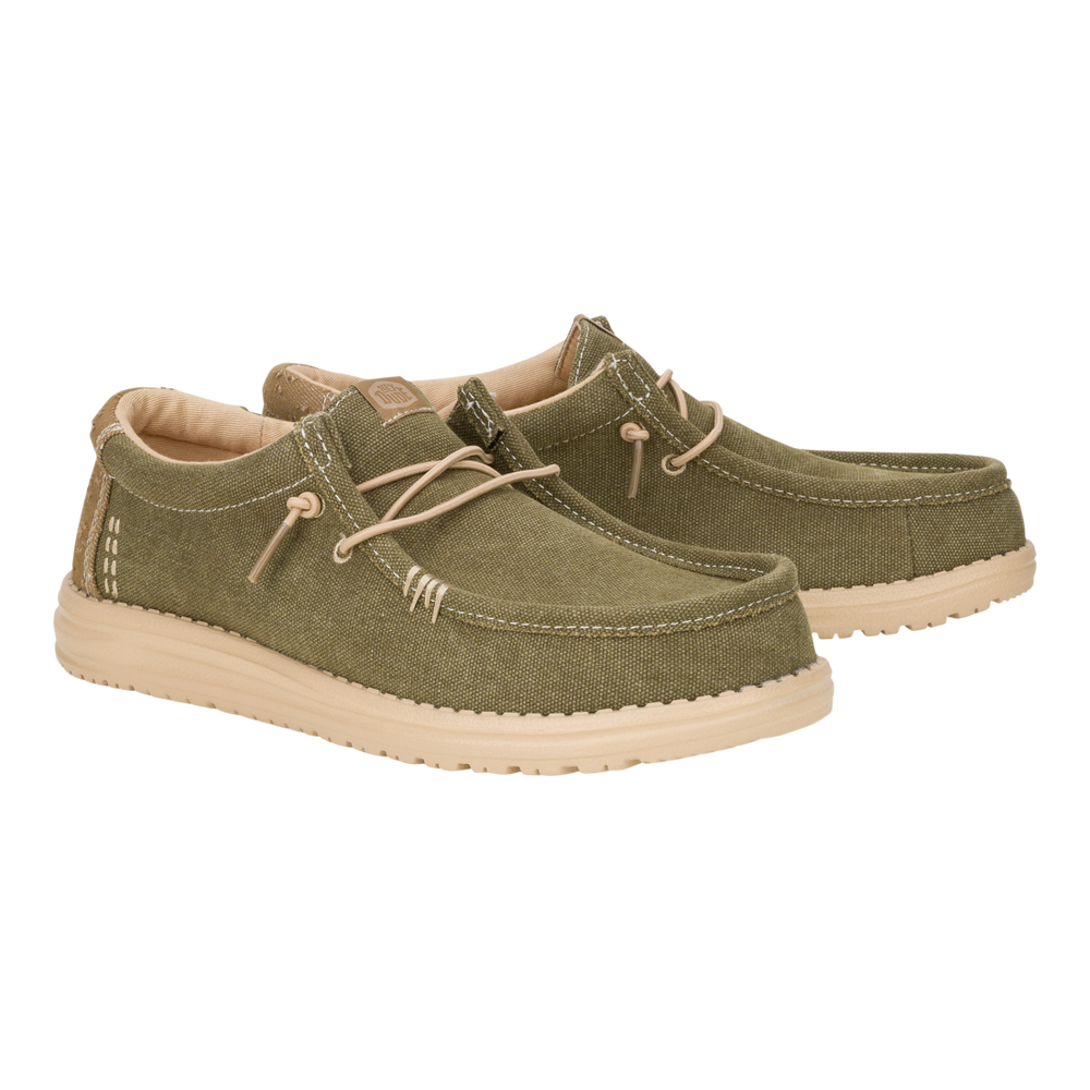 Men's Wally Workwear Dusky Green/Irish Cream