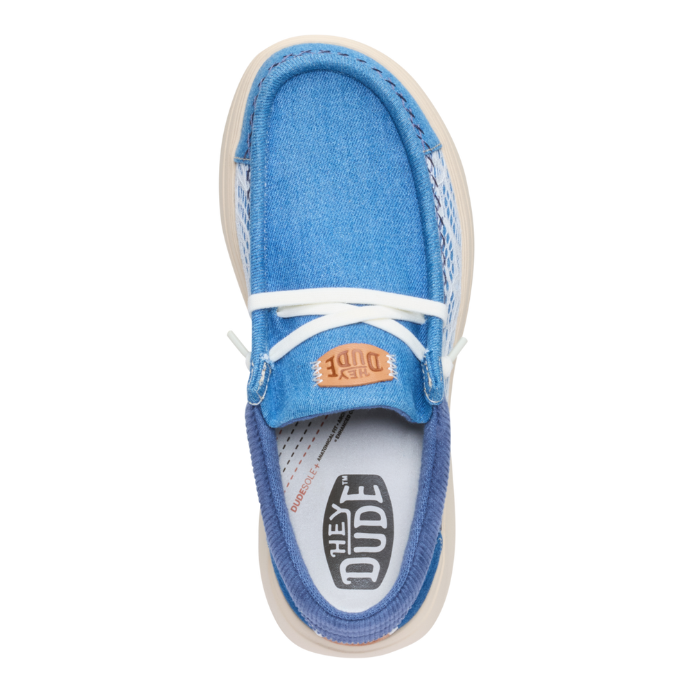 Women's Wendy COMF Patchwork Blue Denim