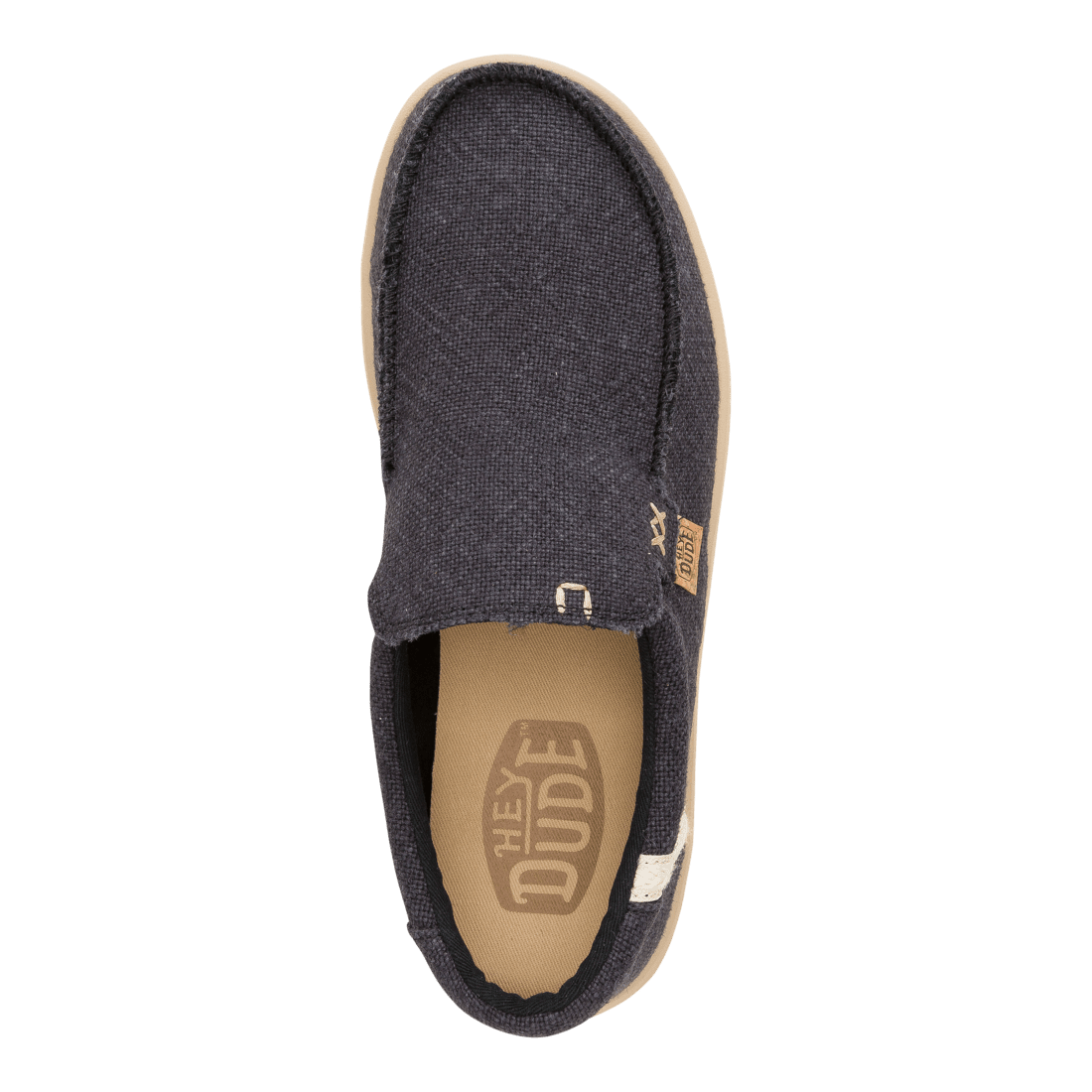 Mikka Jute Black/Irish Cream - Hey Dude South Africa