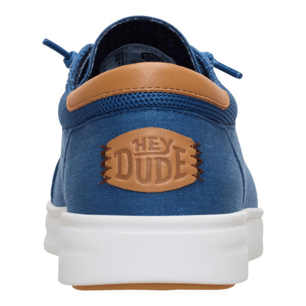 Paul Pro Stretch Canvas - Ensign Blue/Navy Blazer - Hey Dude South Africa