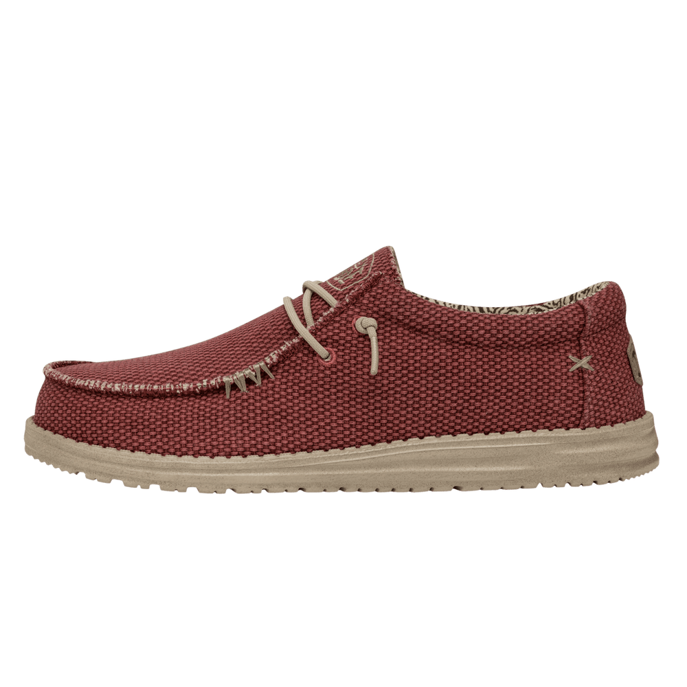 Wally Braided Pompeian Red - Hey Dude South Africa