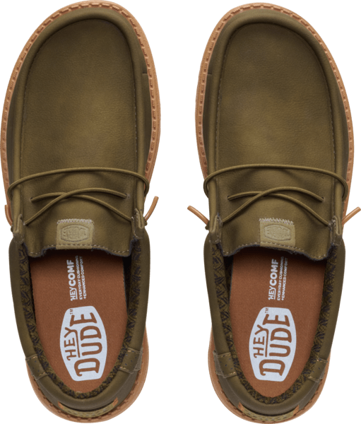 Wally Classic - Dark Olive - Hey Dude South Africa