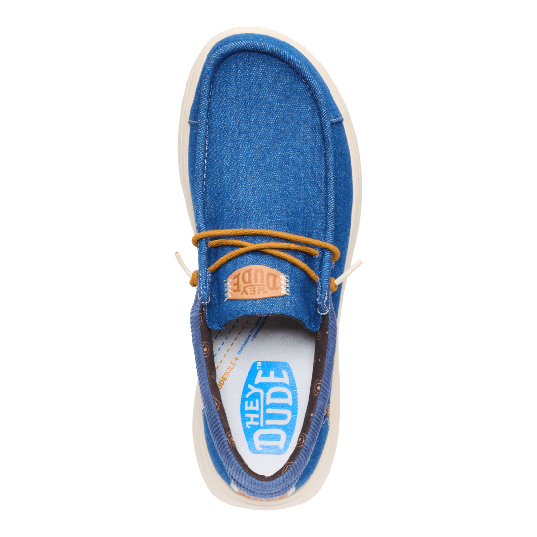 Wally COMF Patchwork Vintage Blue/Multi - Hey Dude South Africa