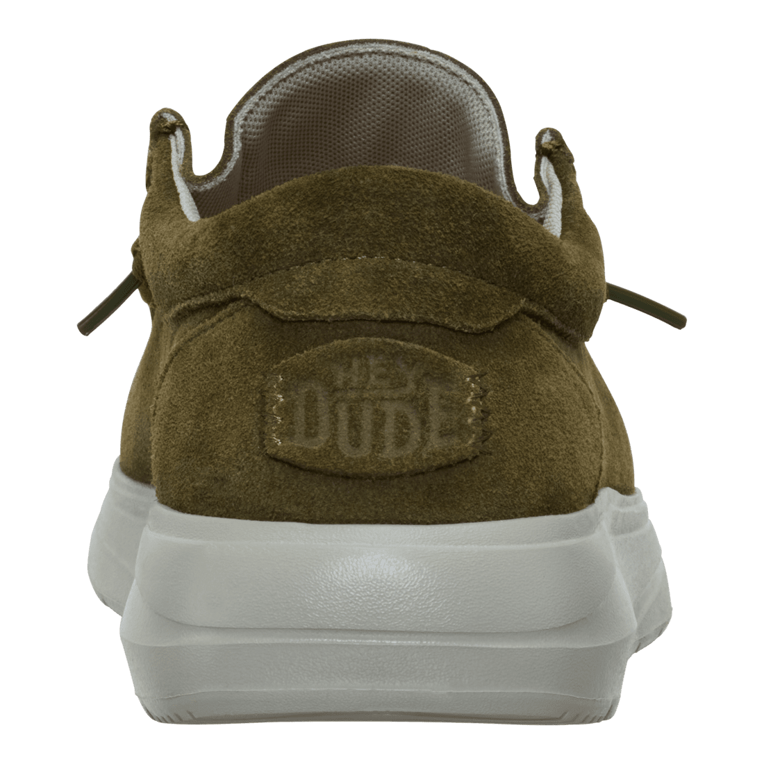 Wally COMF Suede Dark Olive/Stone Grey - Hey Dude South Africa