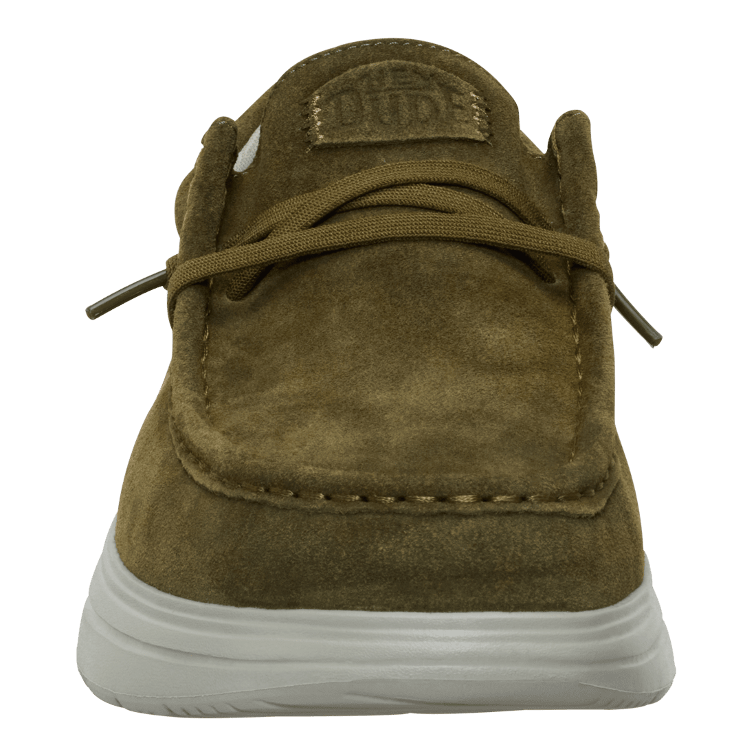 Wally COMF Suede Dark Olive/Stone Grey - Hey Dude South Africa