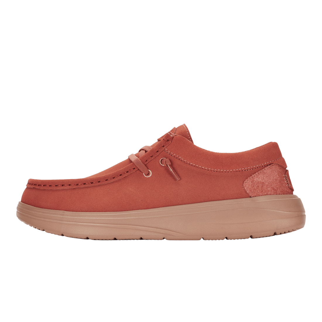 Wally Comf Suede Red - Hey Dude South Africa