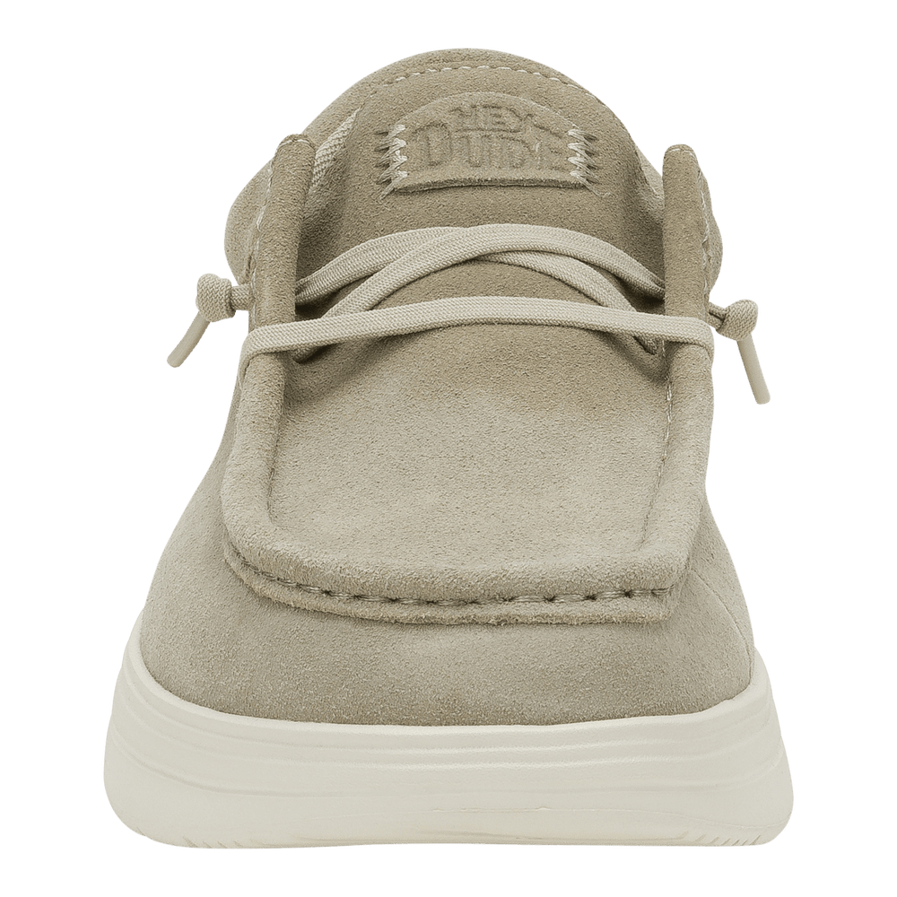 Wally Comf Suede Stone Grey/Silver Birch