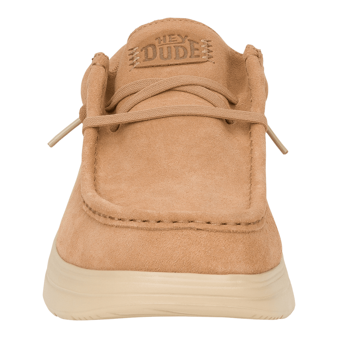 Wally Comf Suede Tobacco Brown/Irish Cream - Hey Dude South Africa