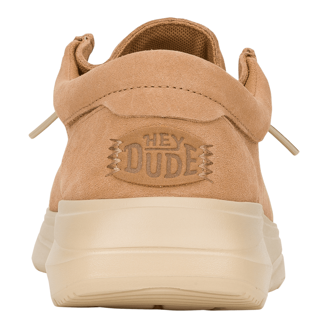 Wally Comf Suede Tobacco Brown/Irish Cream - Hey Dude South Africa