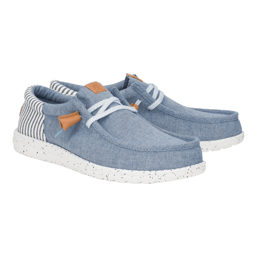 Wally Funk Nu Prep Faded Denim/Navy Blazer