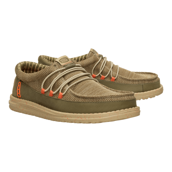 Wally Guard Stretch Sox - Burnt Olive/Multi - Hey Dude South Africa