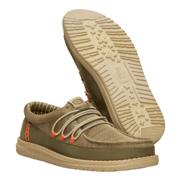 Wally Guard Stretch Sox - Burnt Olive/Multi - Hey Dude South Africa