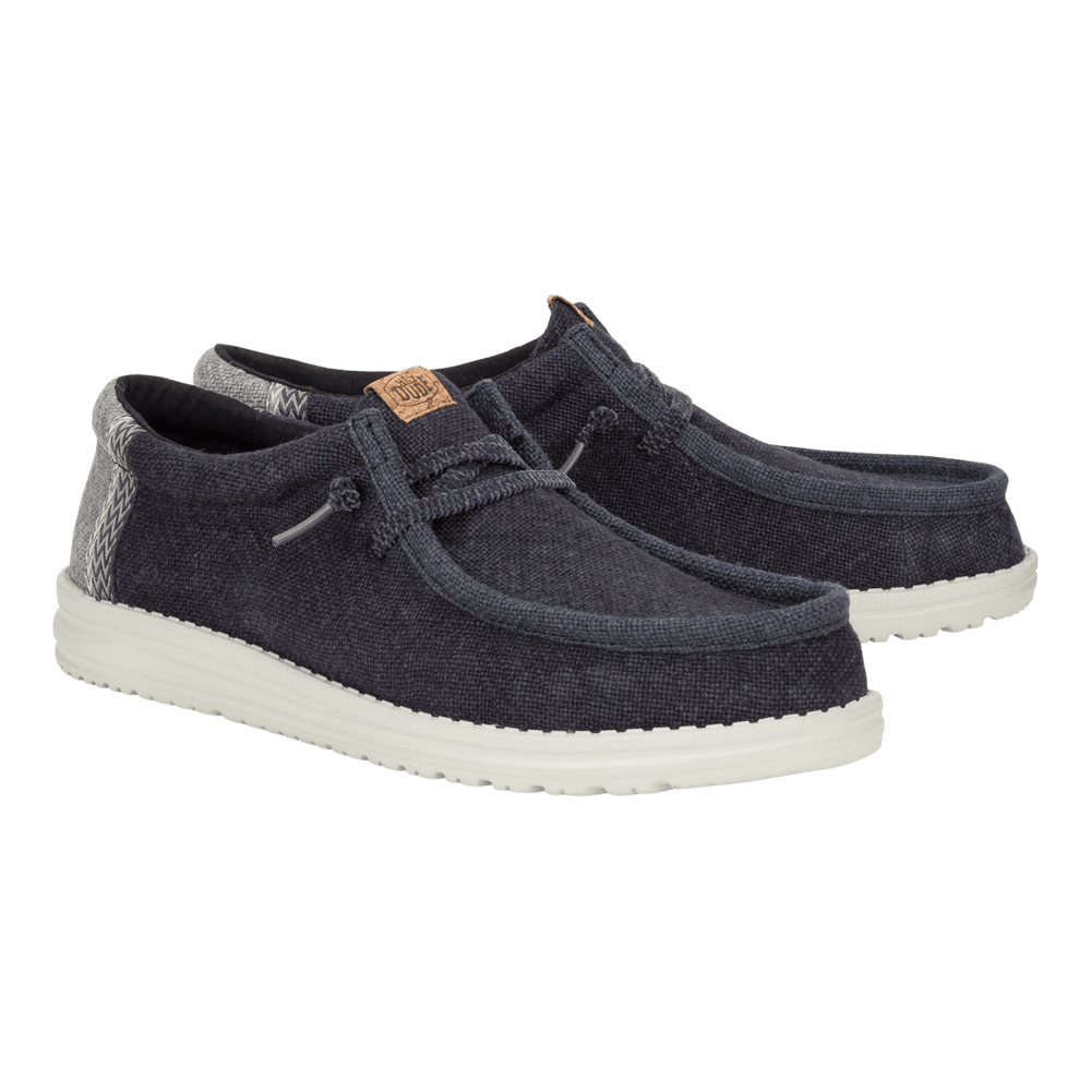 Wally Jute Black/Granite Grey