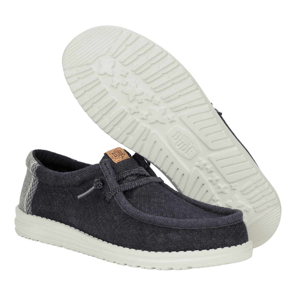 Wally Jute Black/Granite Grey