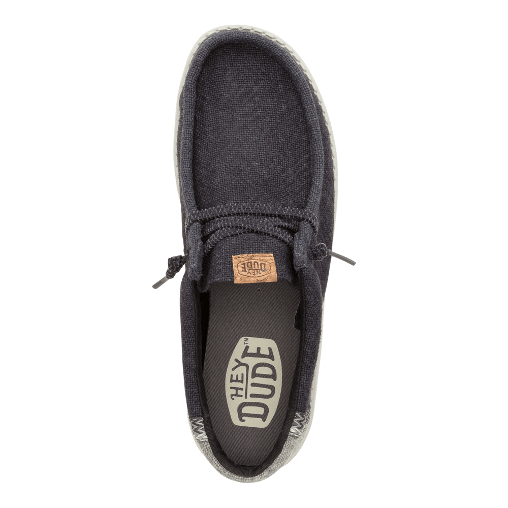 Wally Jute Black/Granite Grey