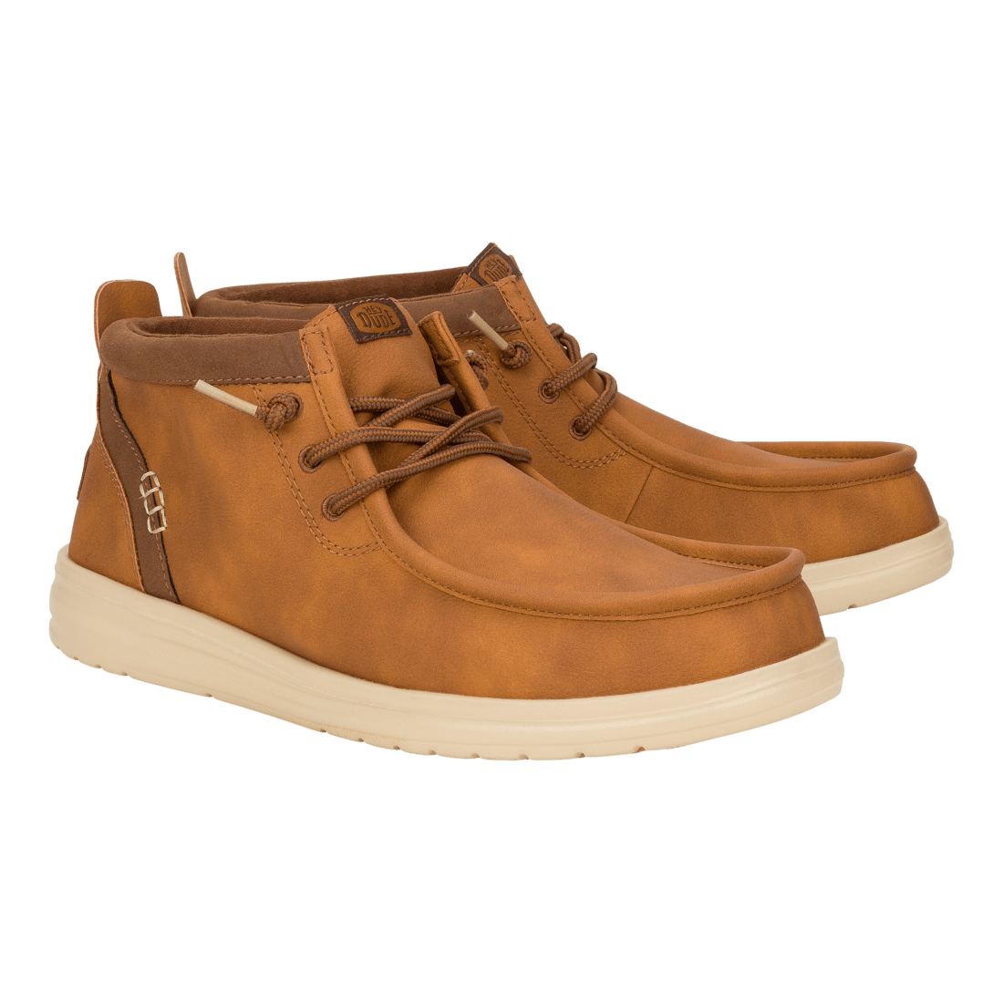 Wally Mid Gripr Classic - Cognac Tan - Hey Dude South Africa