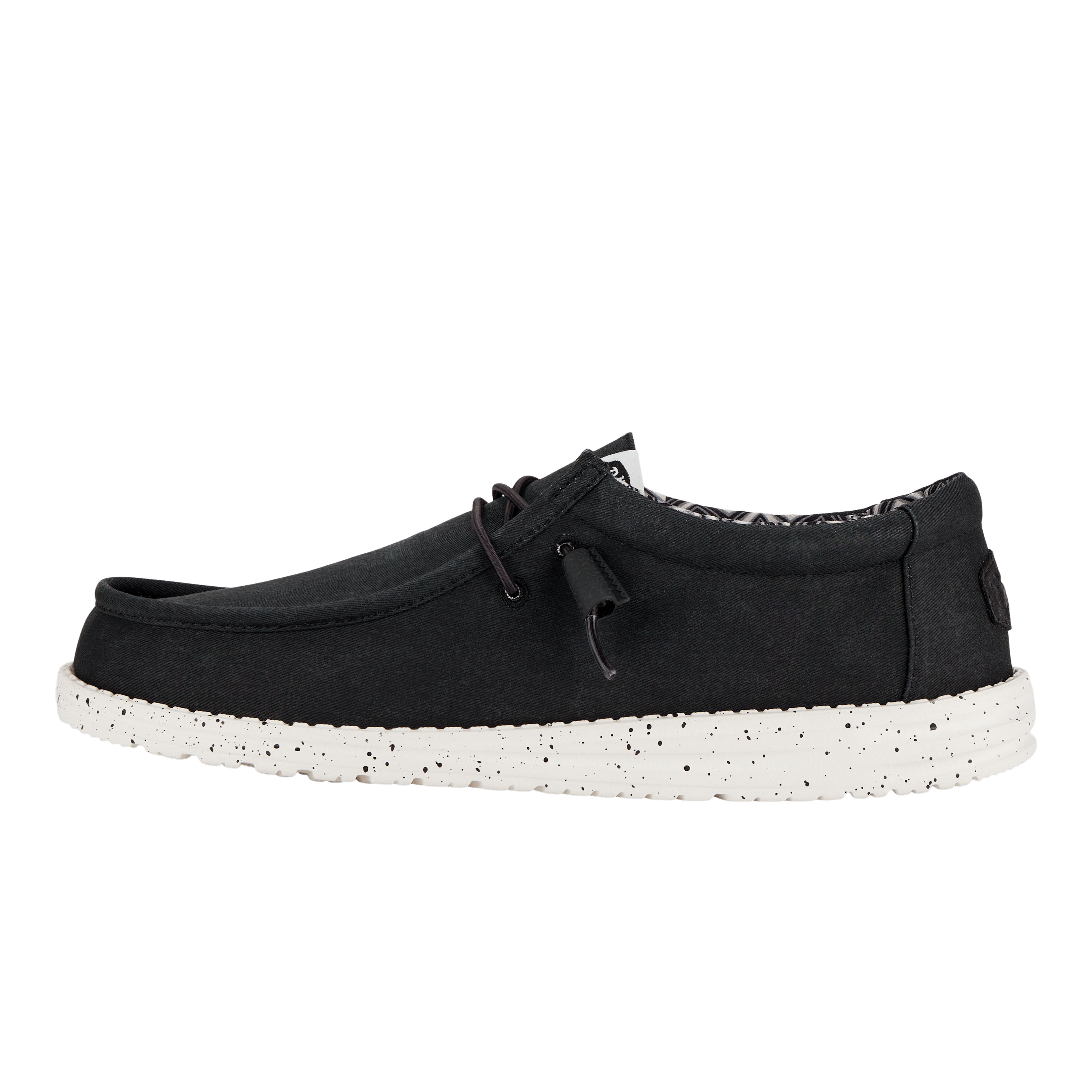 Wally Stretch Canvas - Black - Hey Dude South Africa