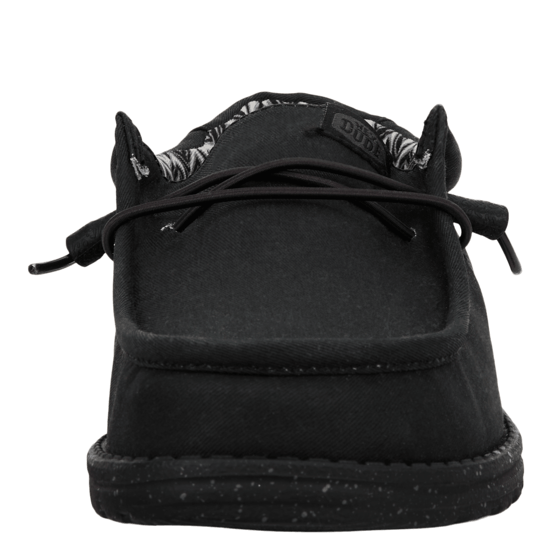 Wally Stretch Canvas Black/Black - Hey Dude South Africa