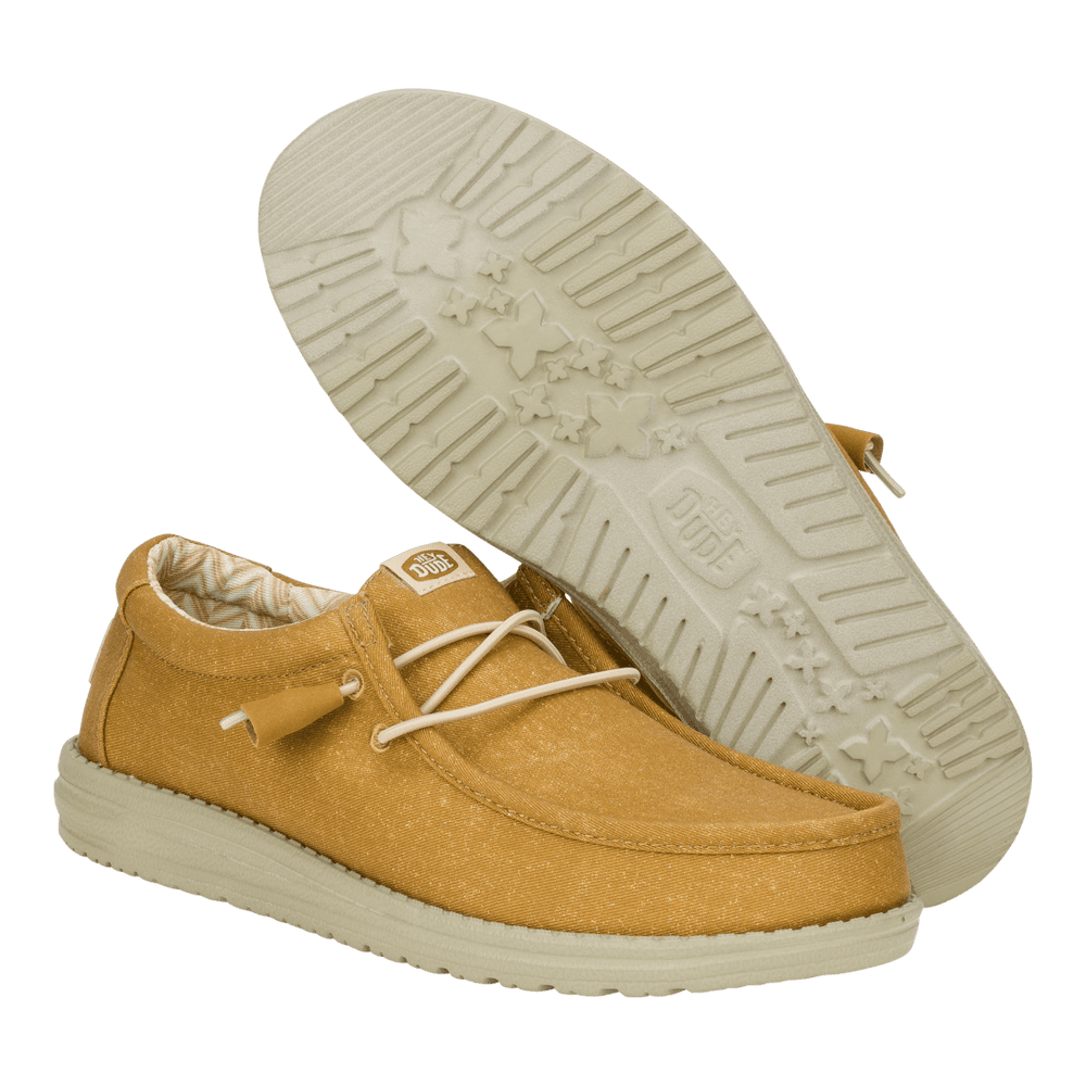 Wally Stretch Canvas Cumin Brown/Stone Grey